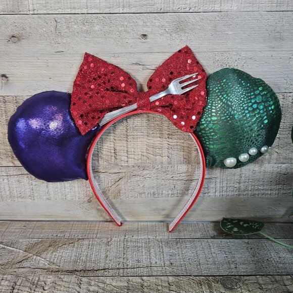 Handmade Ariel Little Mermaid Inspired Disney Ears - Picture 1 of 6